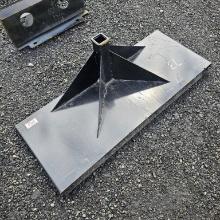 Skidsteer Hitch Mount Plate