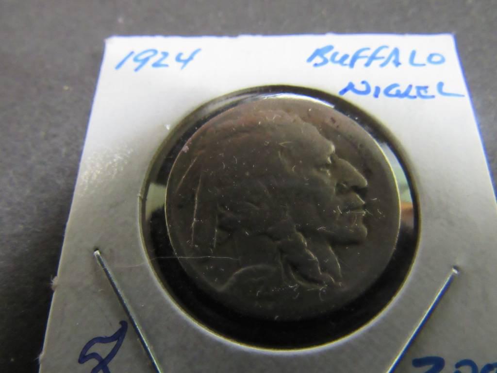 1924 BUFFALO NICKEL