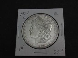 1921 D MORGAN DOLLAR