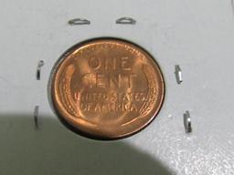 1944 S WHEAT CENT UNC