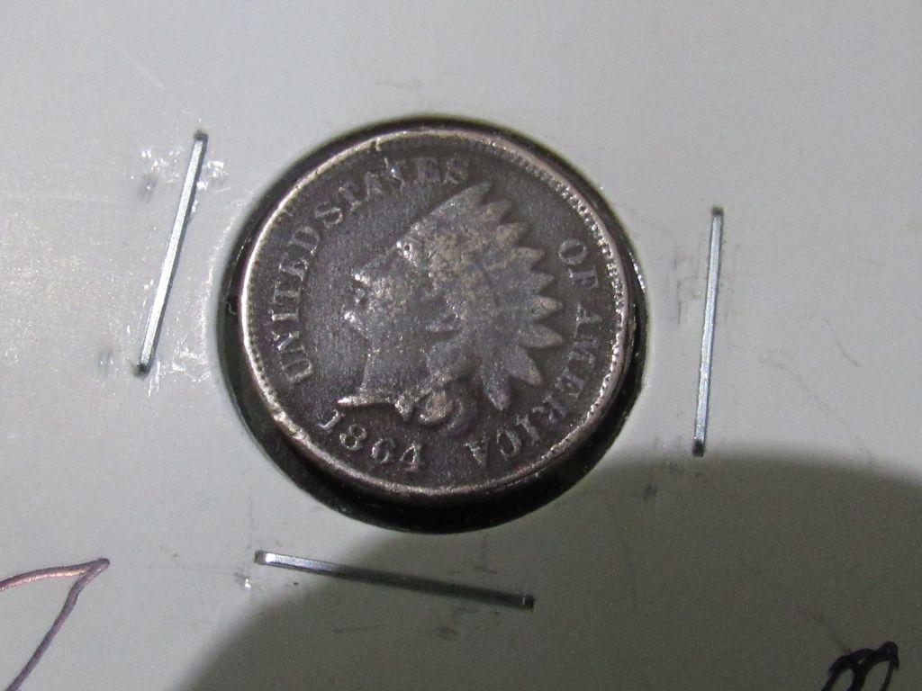 1864 INDIAN CENT Est: 25