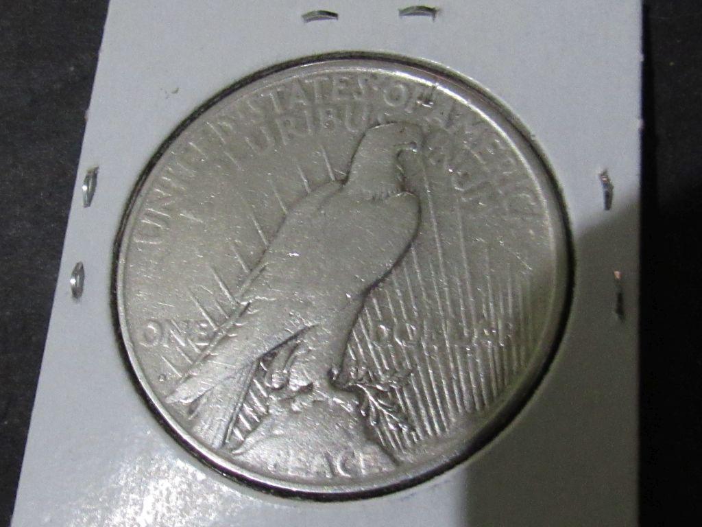 1922 D PEACE DOLLAR BU++