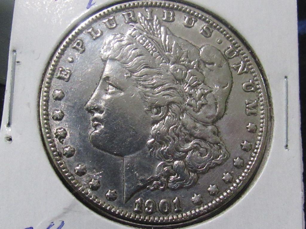 1901 MORGAN DOLLAR AU Est: 400 (MS62=5000)