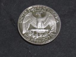 1987 S WASHINGTON QUARTER PR DCAM Est: 15-20