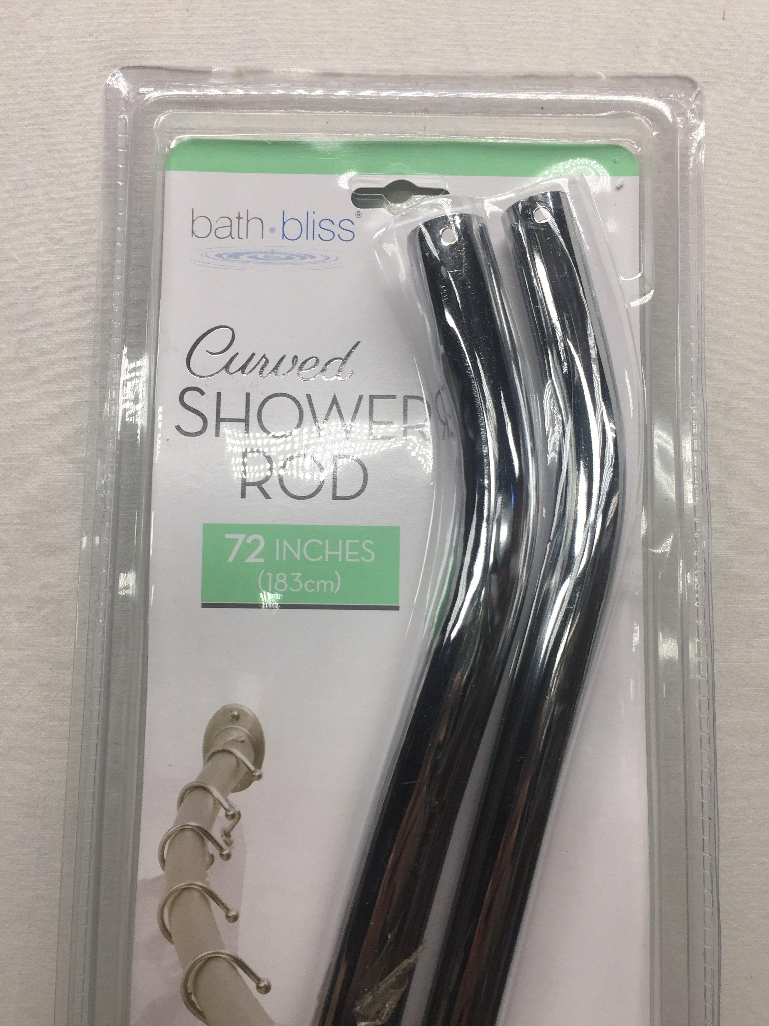 Bath Bliss Curved Shower Rod (Local Pick Up Only)