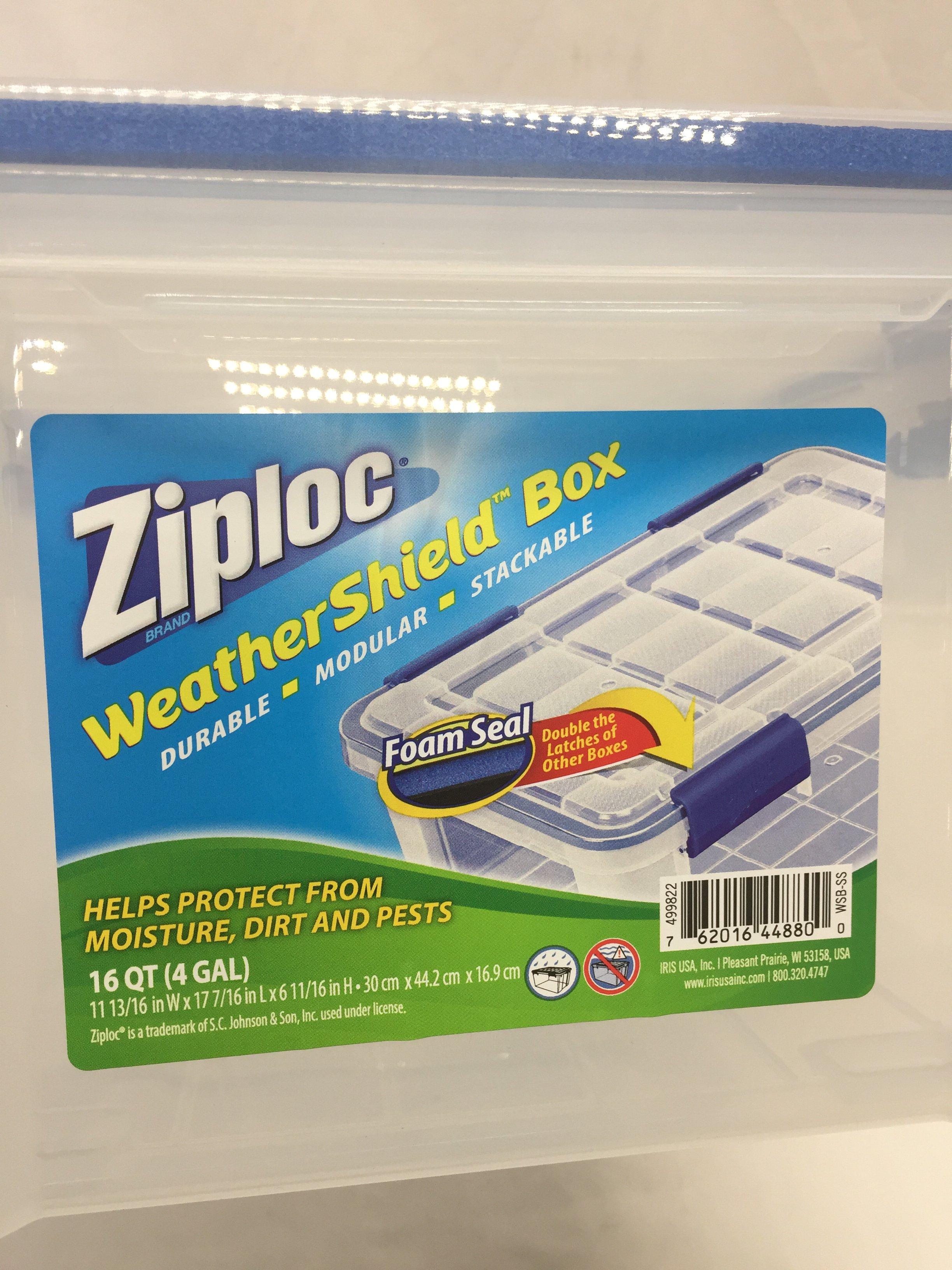 Ziploc WeatherShield Box (16 Quart)