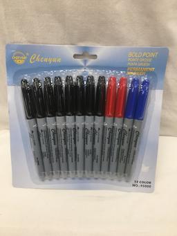 ChenYun 12 Pack Permanent Markers