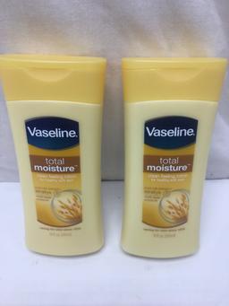 (2) Vaseline Total Moisture Lotion