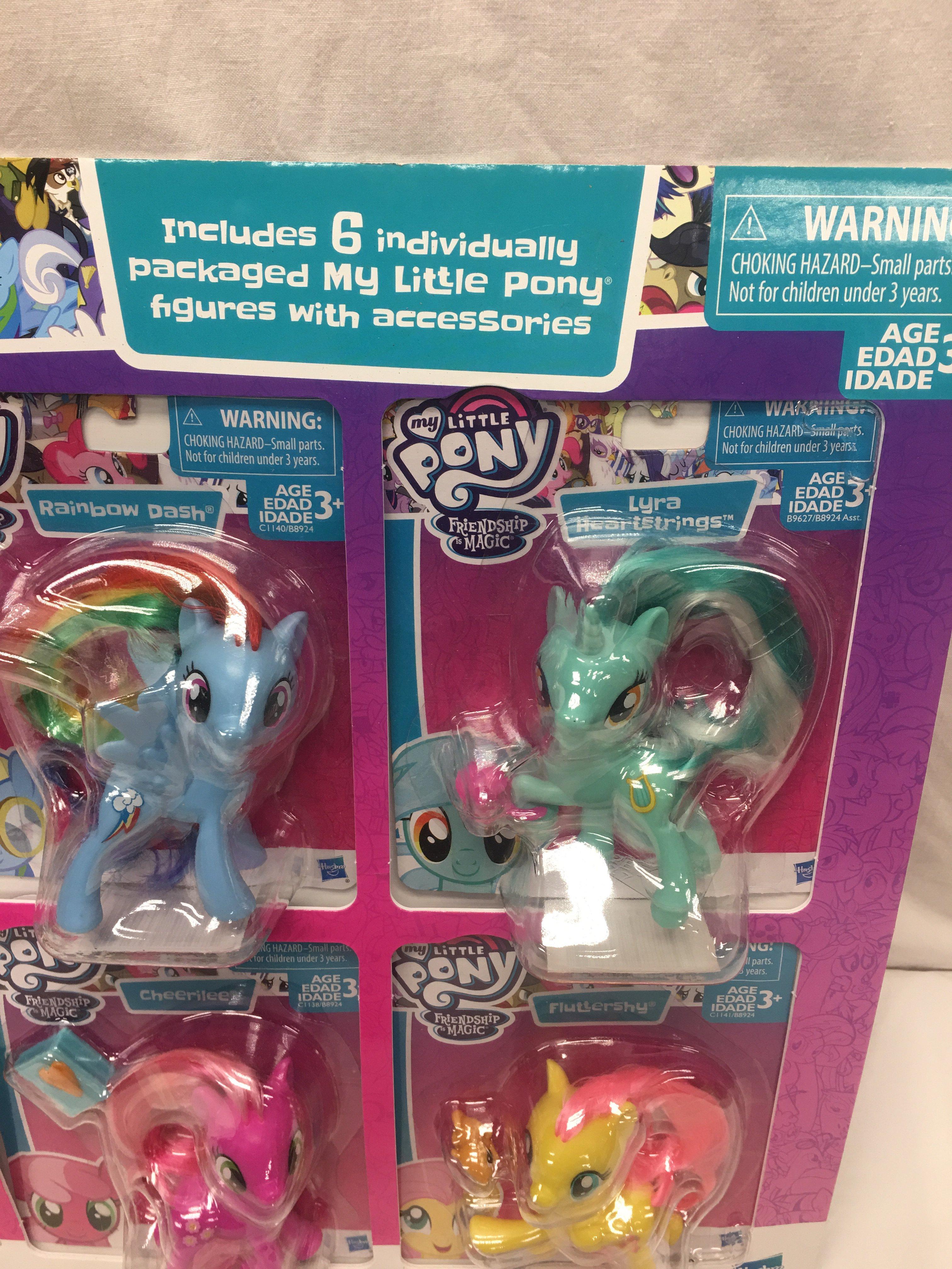 My Little Pony Friendship Magic 6 Pack Individual Pony's