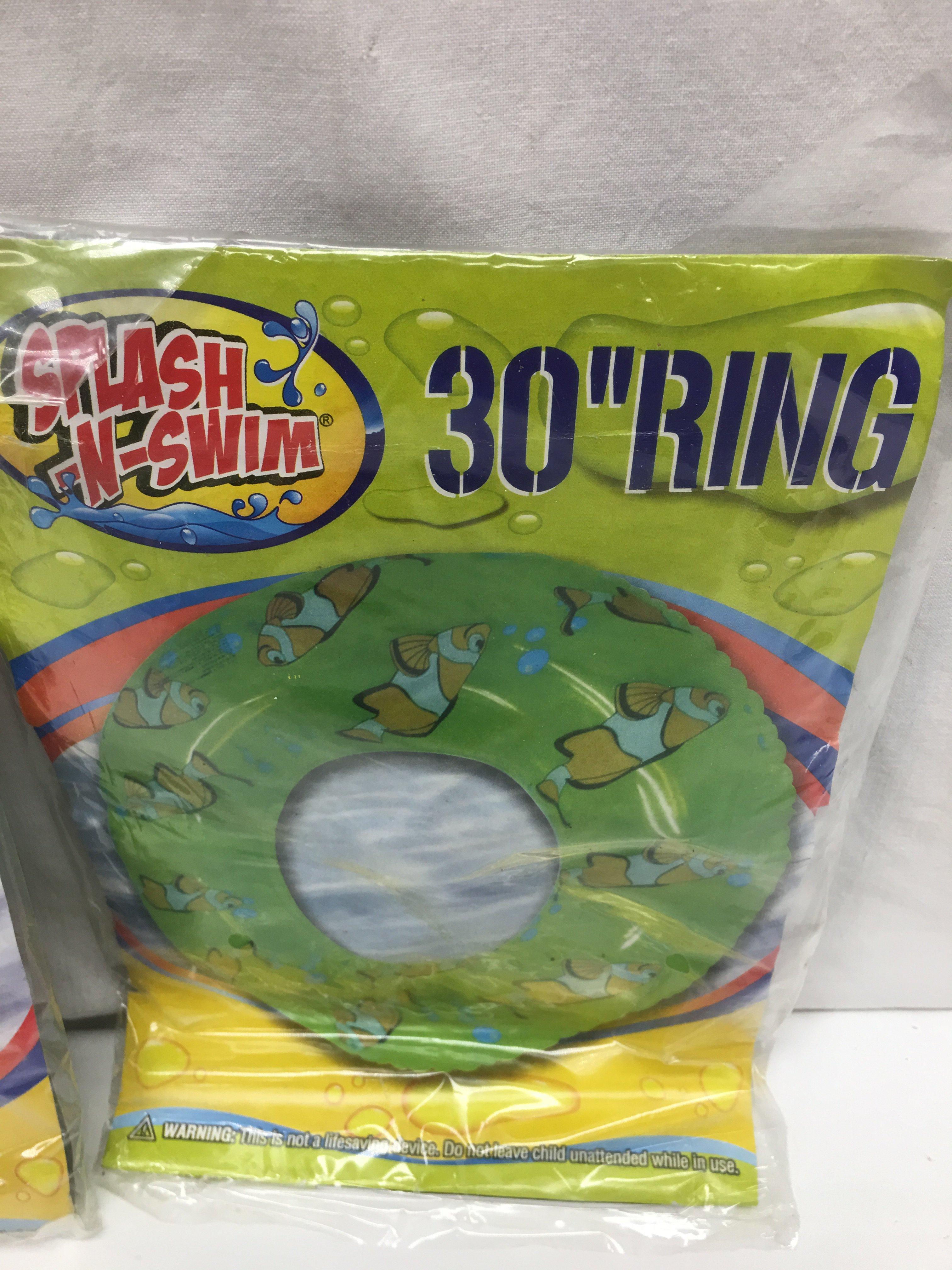 Lot of (2) 30" Pool Rings