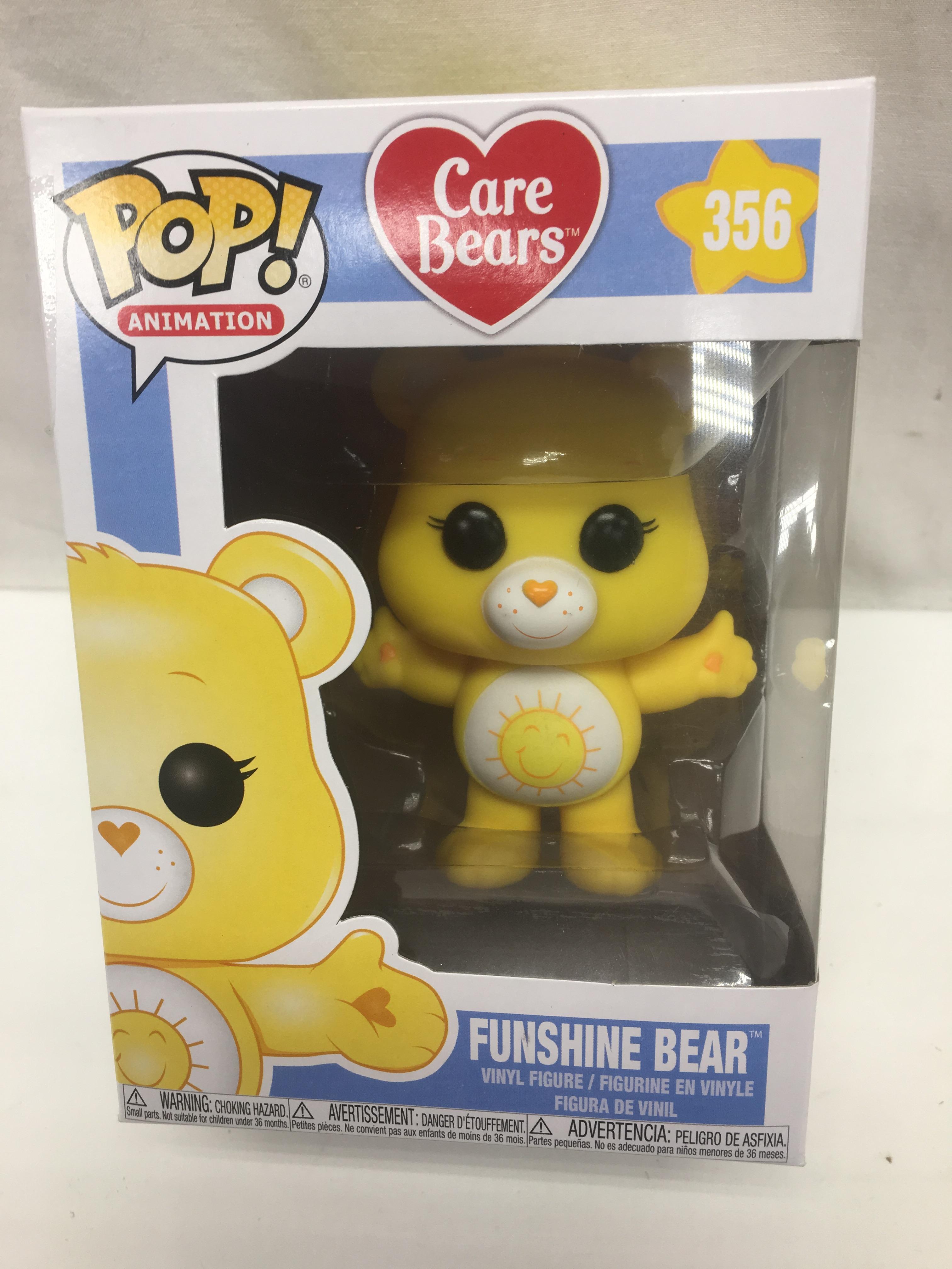 POP Animation Care Bears #356 Funshine Bear Vinyl Figure