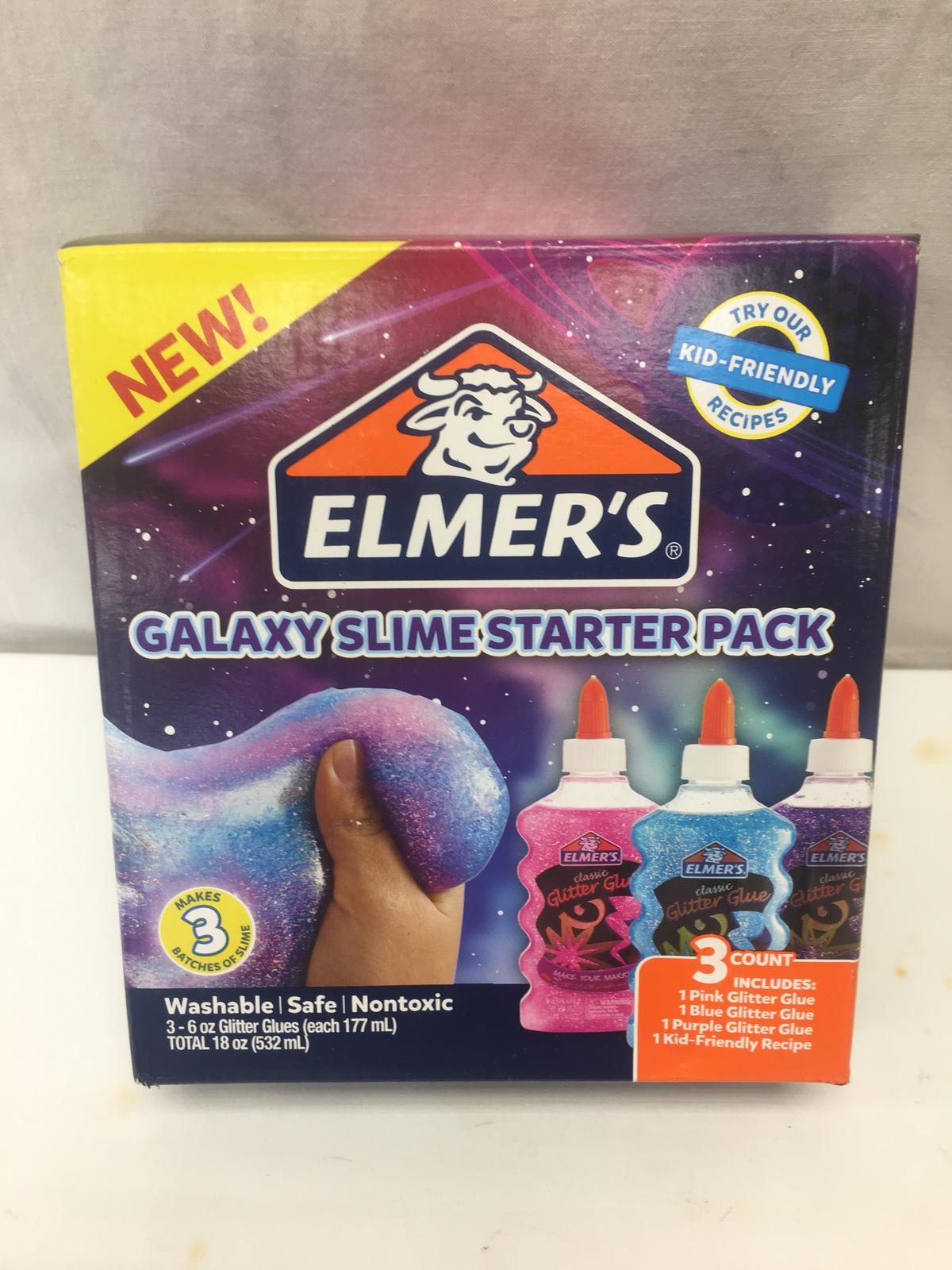 Elmer's Galaxy Slime Starter Pack