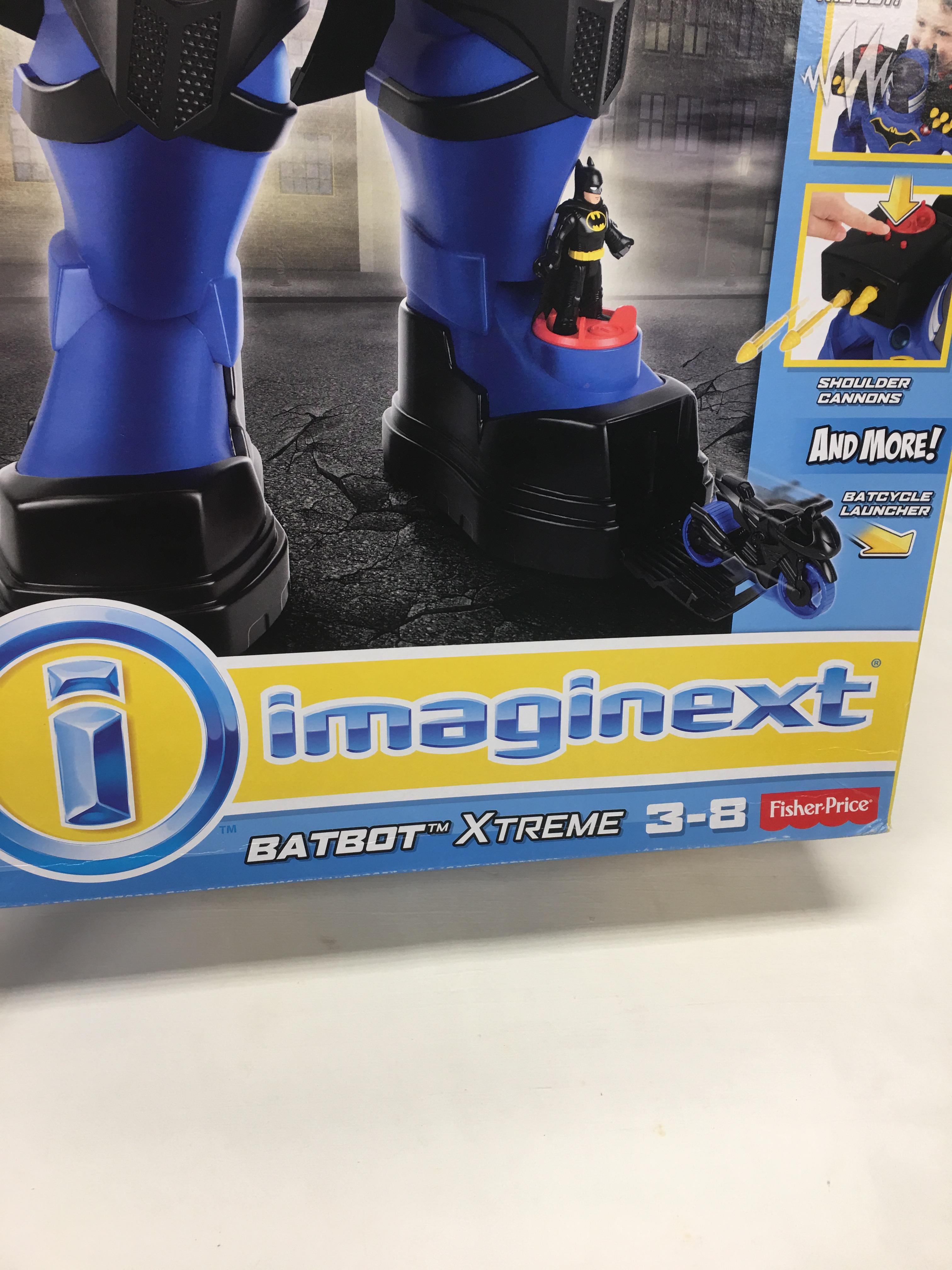 FisherPrice DC Super Friends 2 Foot Tall Imaginext Batbot Xtreme