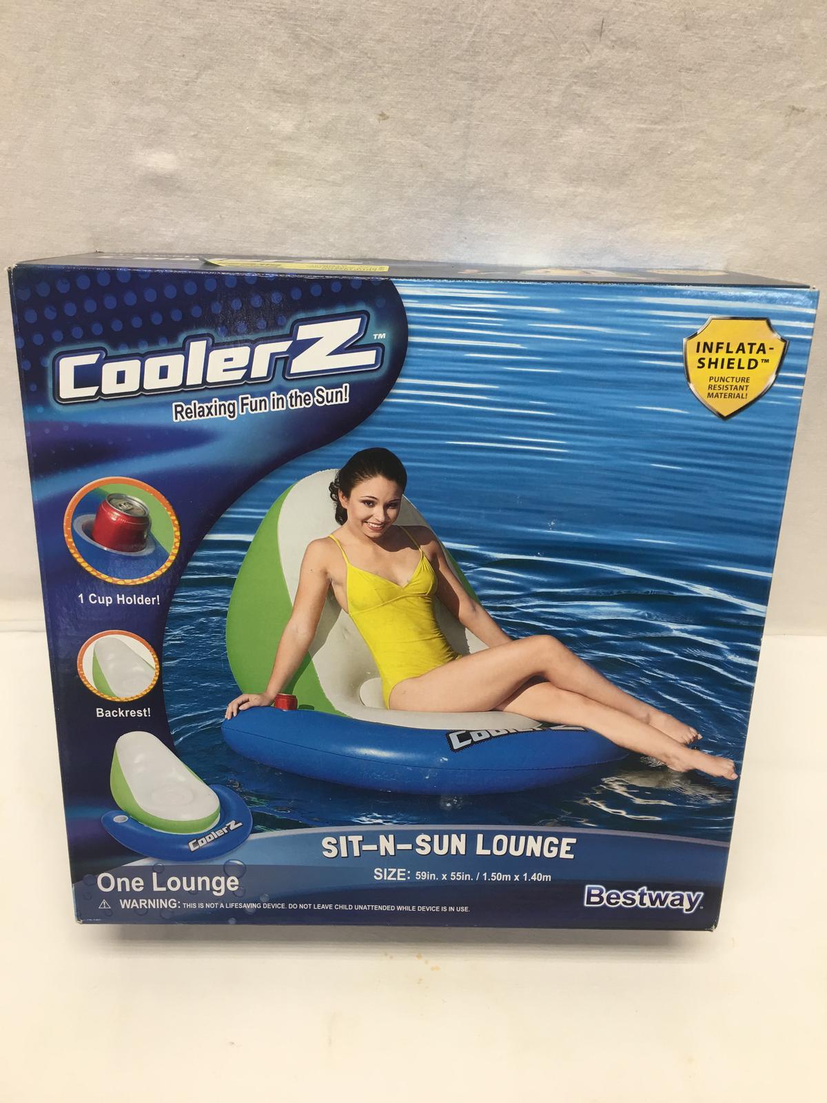 CoolerZ Sit n Sun Lounge (59" X 55")