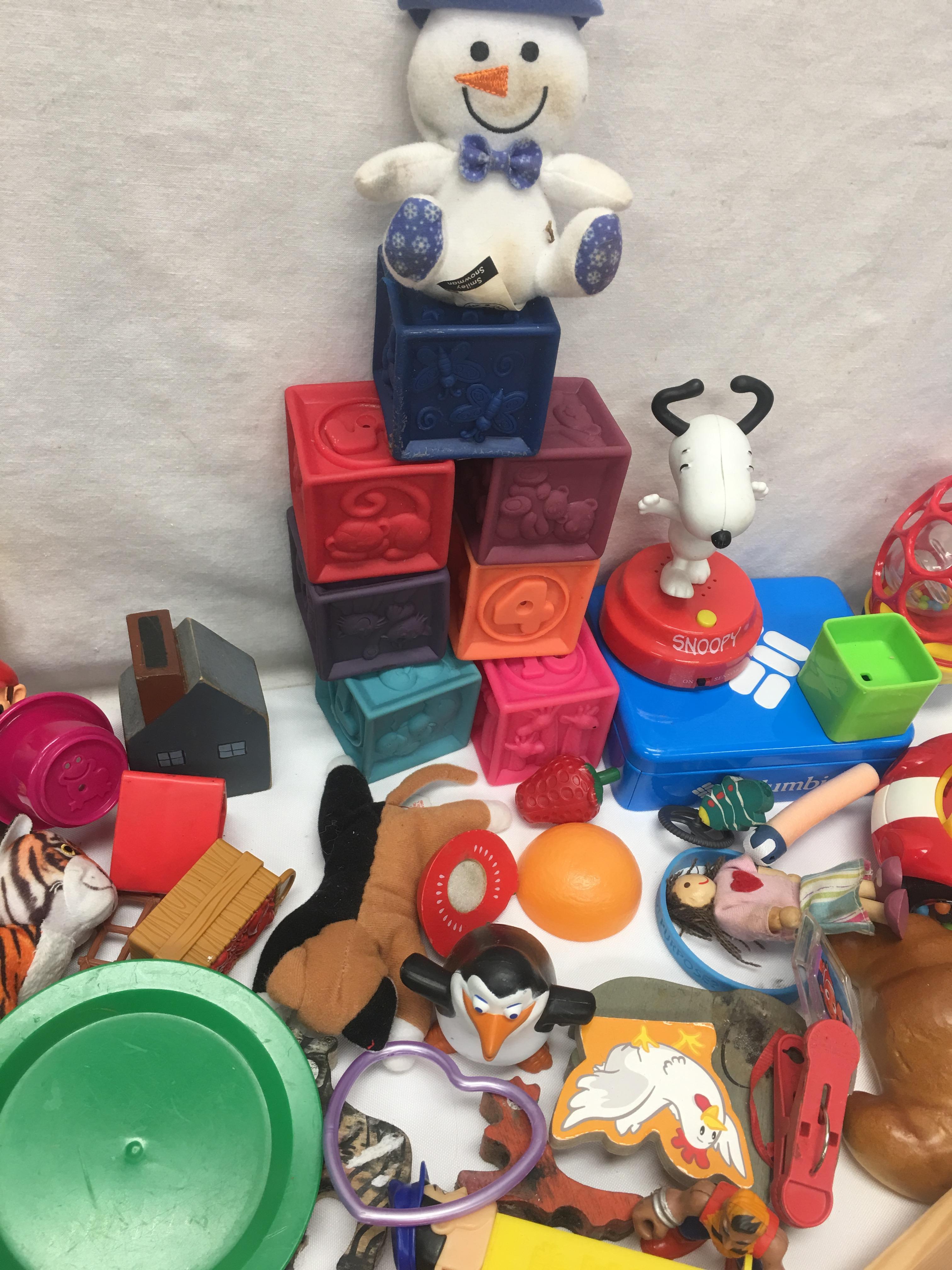 Box Lot of Kids Toys