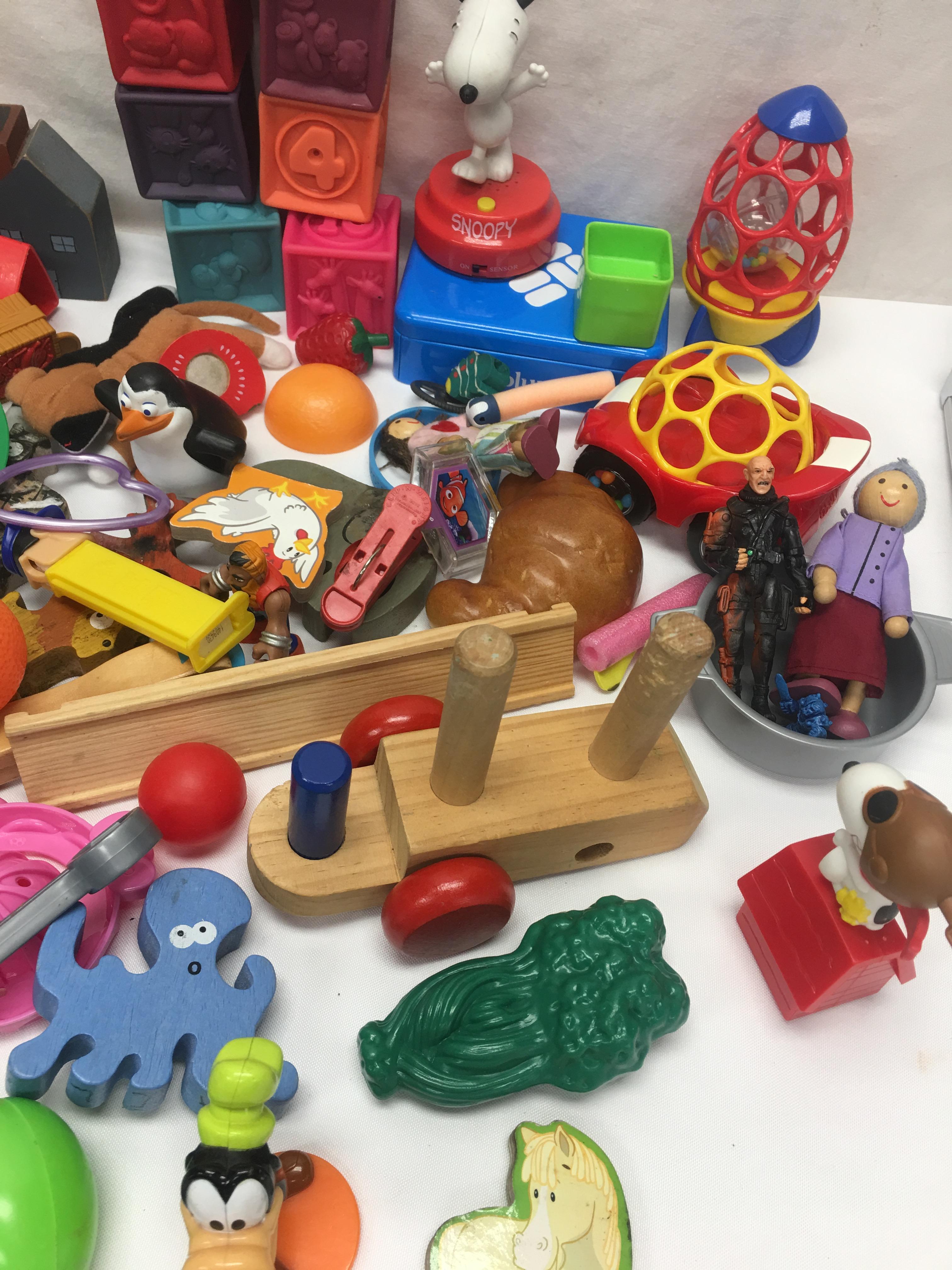 Box Lot of Kids Toys