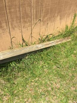 (2) 8 Foot Clothes Line Posts (Local Pick Up Only)