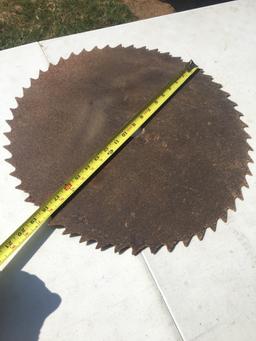 Approx 18 1/2 Inch Diameter Saw Blade (Local Pick Up Only)