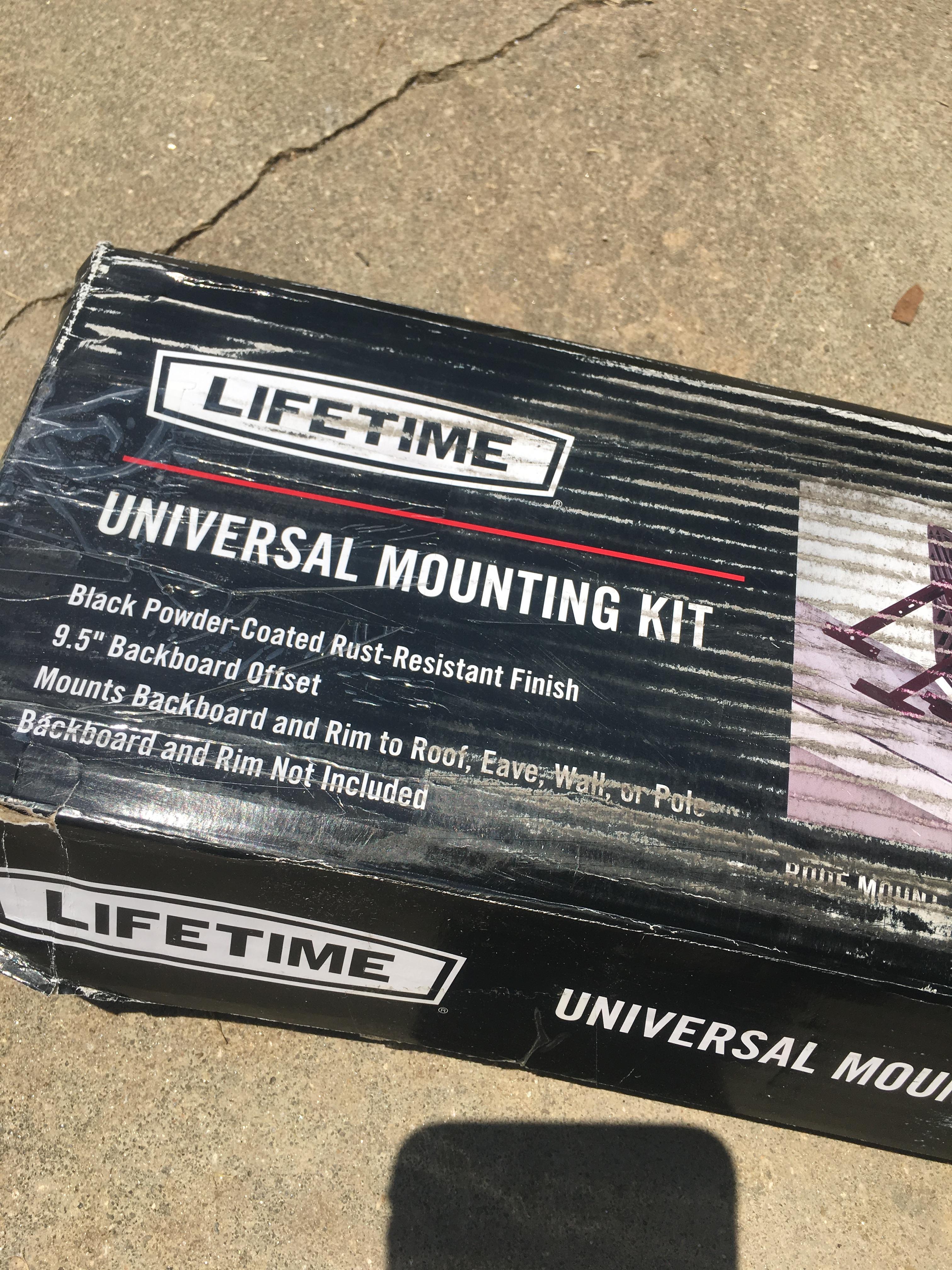 LifeTime Model #9594 Universal Mounting Kit