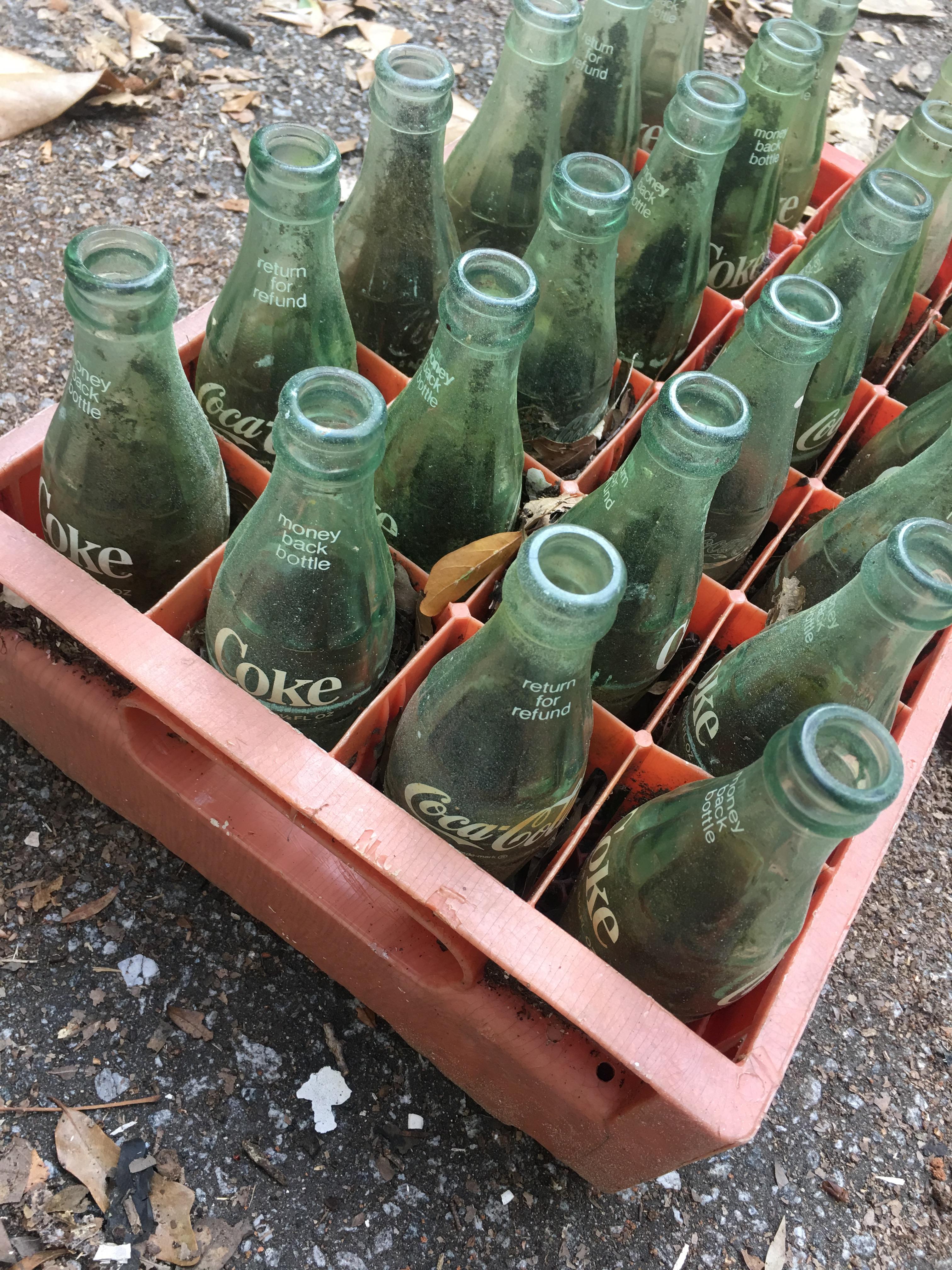 Coca Cola Crate with Bottles (Local Pick Up Only)