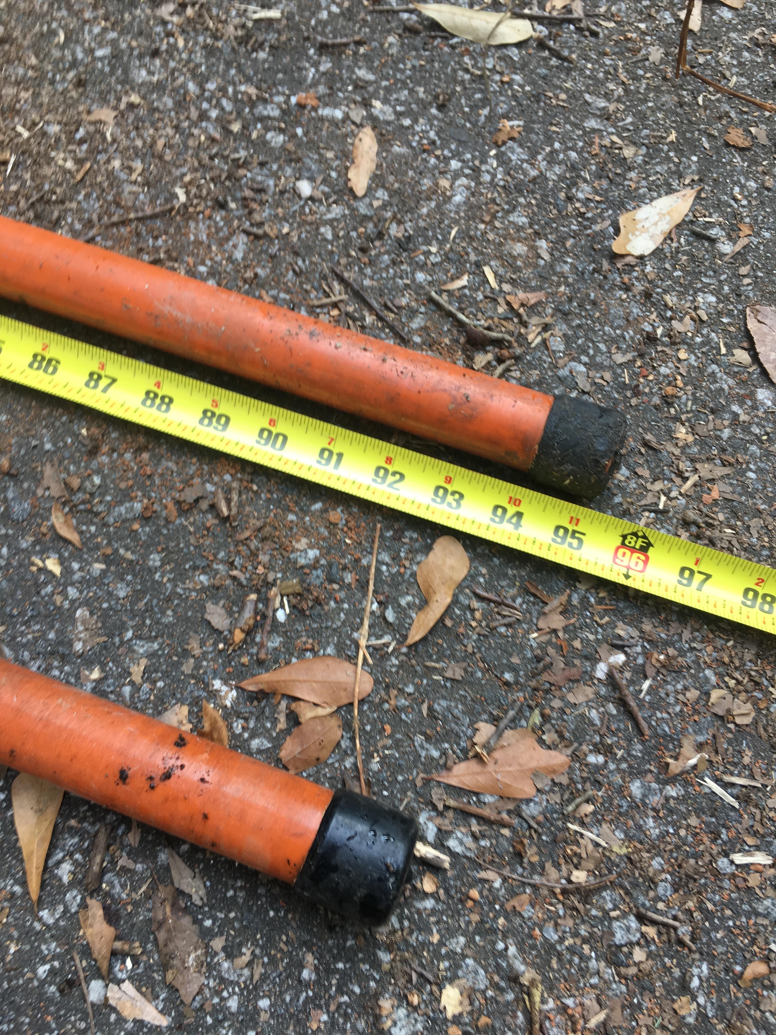 (2) Hot Sticks/Fiberglass Switching Poles (Electrical)(Local Pick Up Only)