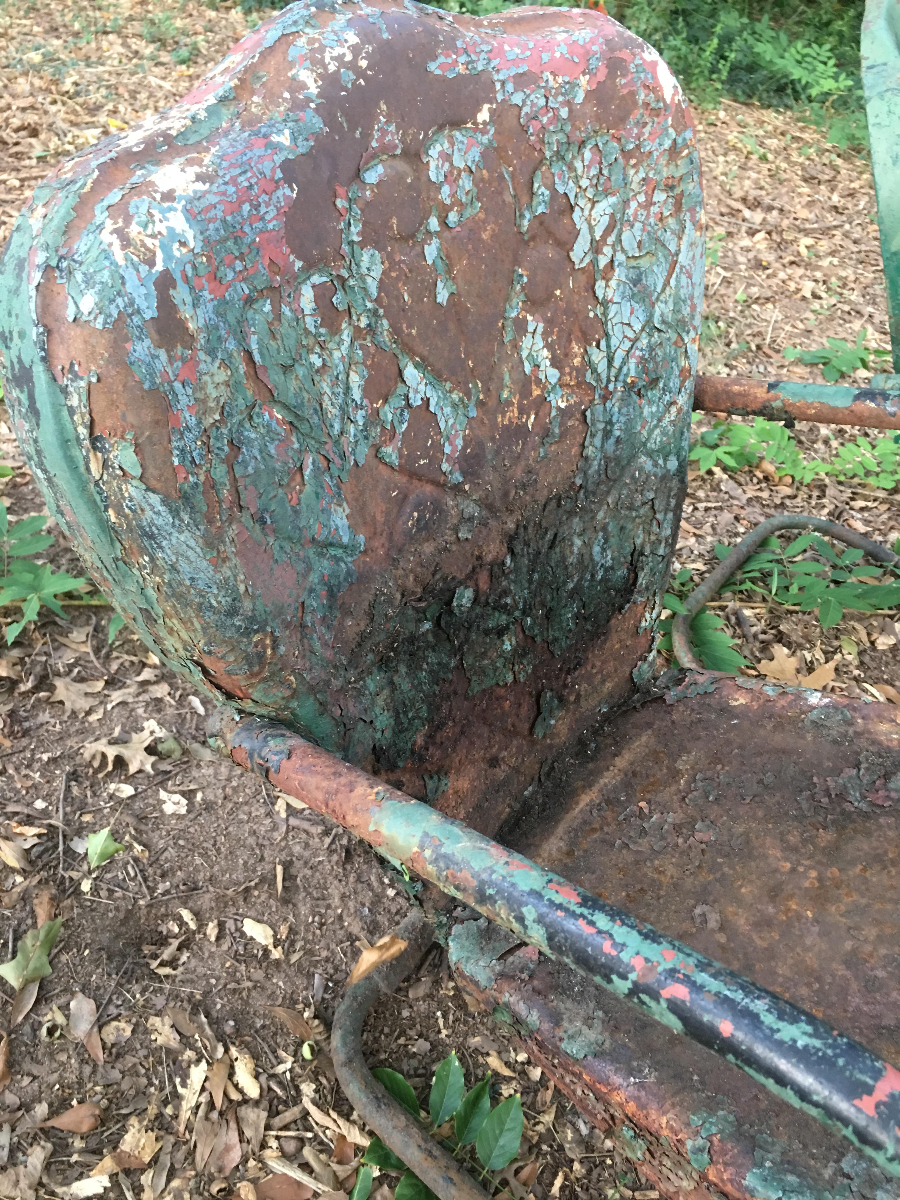 (2) Old Metal Chairs (Local Pick Up Only)