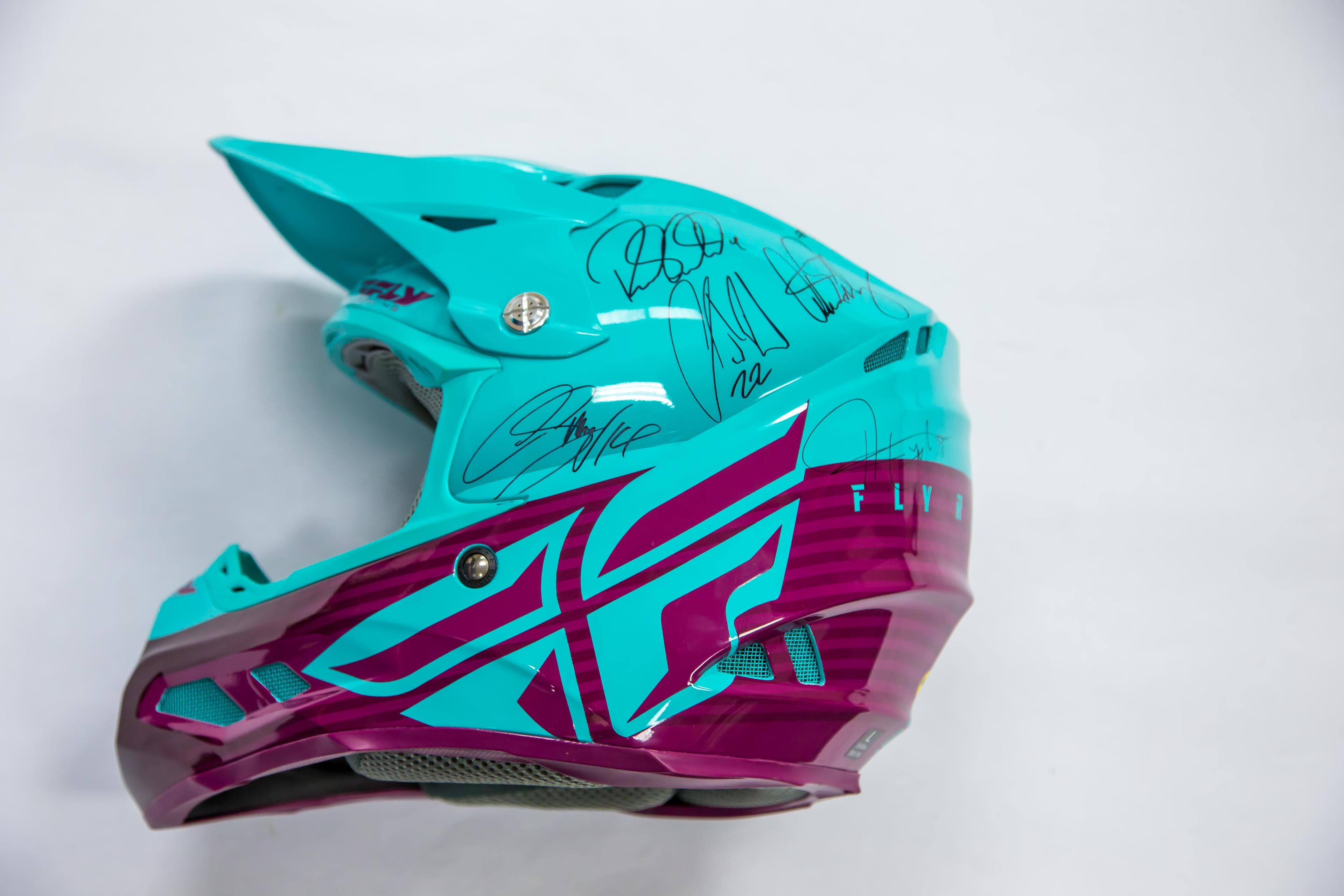 Autographed All-Star Fly Racing Helmet