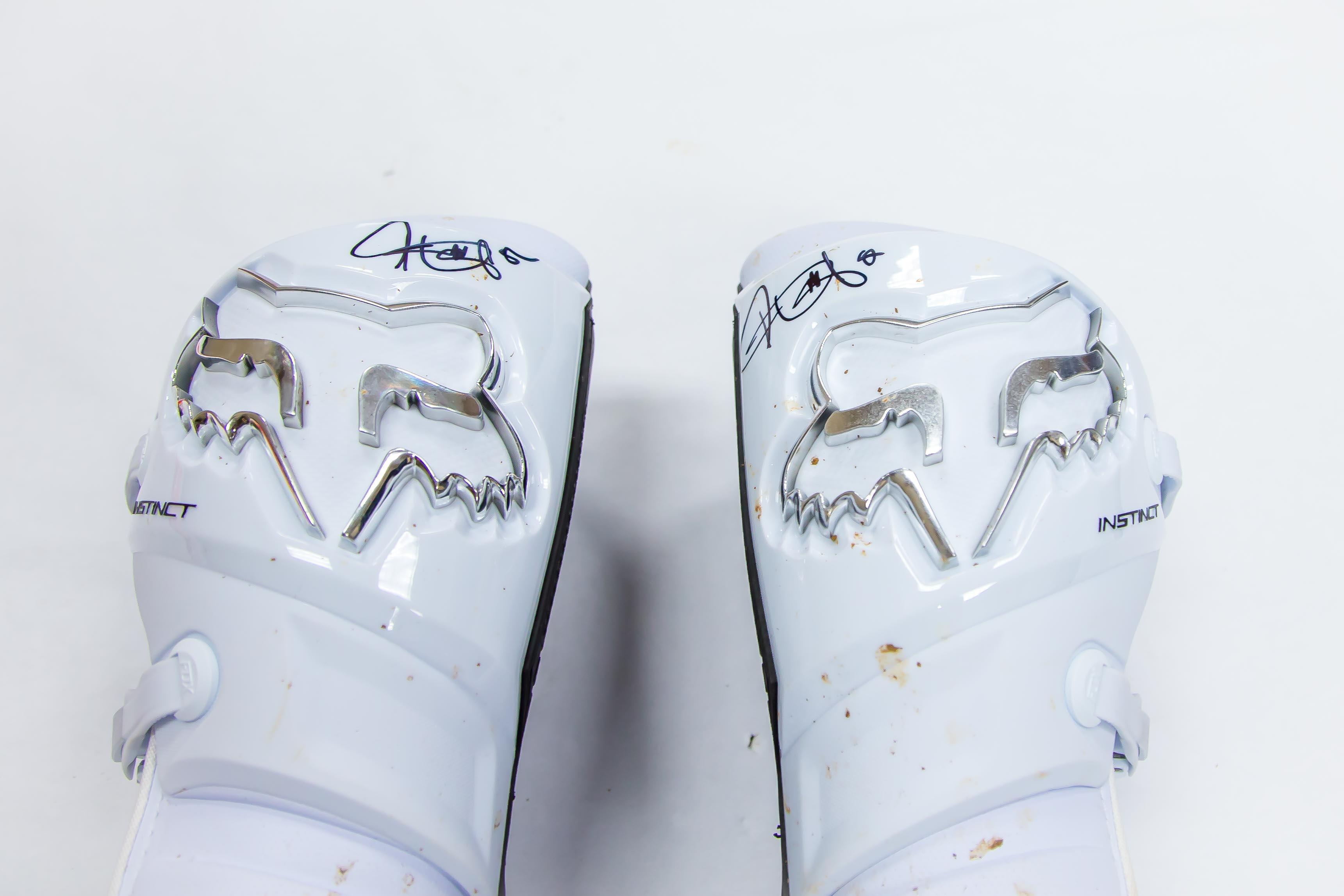 5 Ryan Dungey - Signed Pair of Race Boots