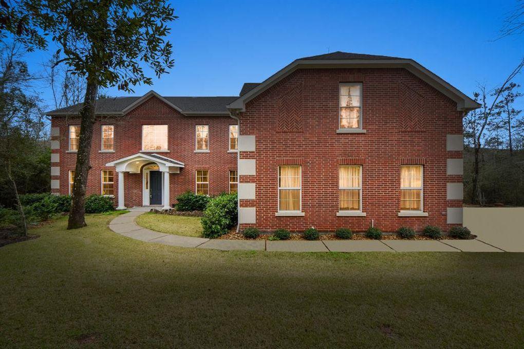Two Story Brick Executive Home in Benders Landing Estates in Spring, Texas