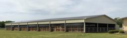 Tract 1: Custom Show Barn and Covered Arena on 9.7 acres