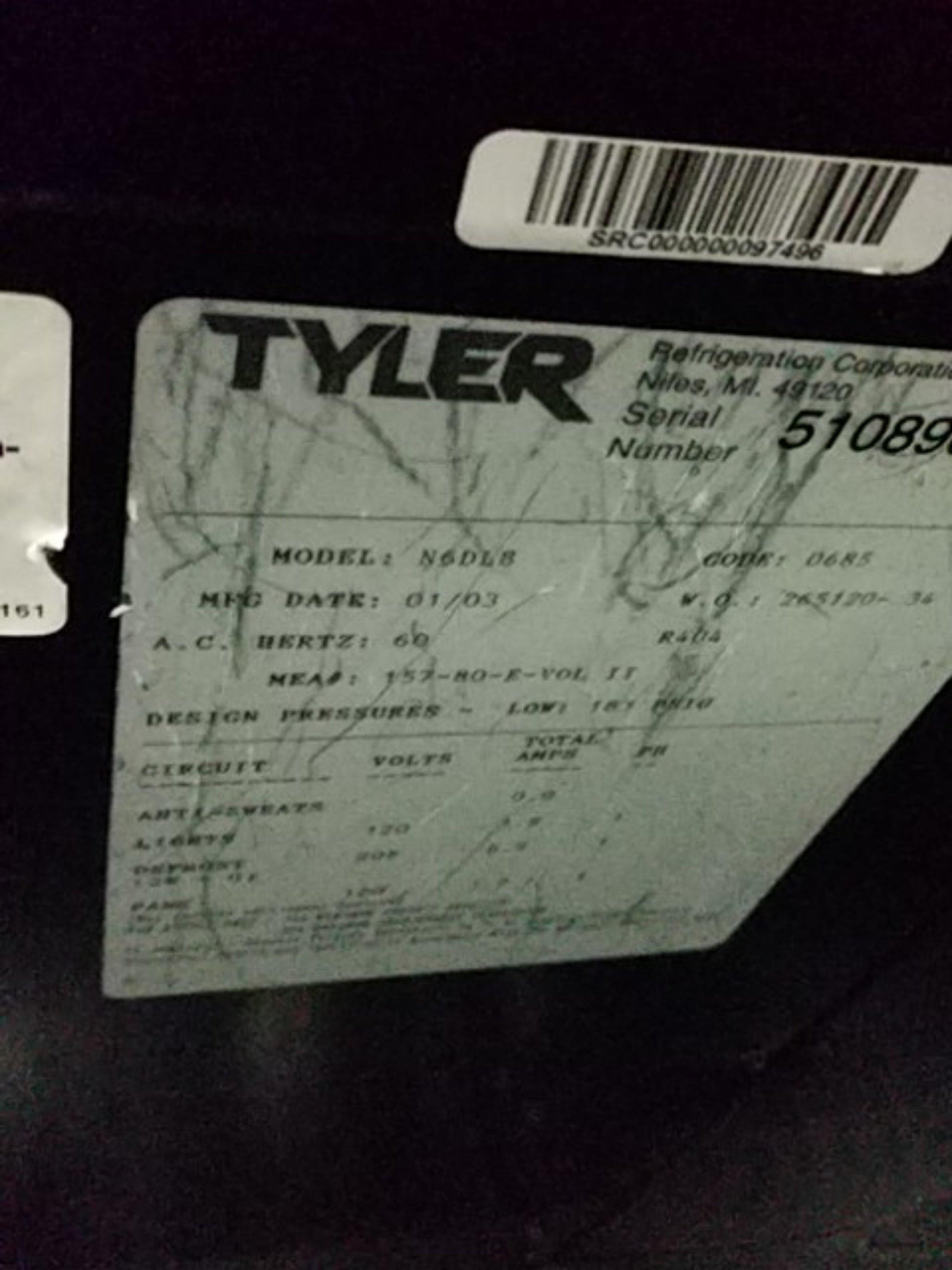 Tyler Refrigeration Unit