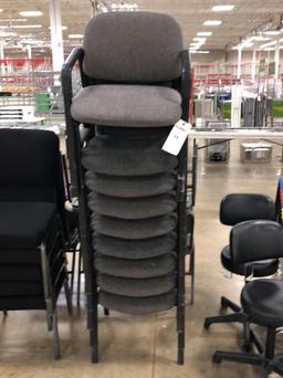 Padded Seat And Back Stackable Office Chairs