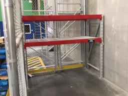 Sections Of Ridg-U-Rack Pallet Racking Including