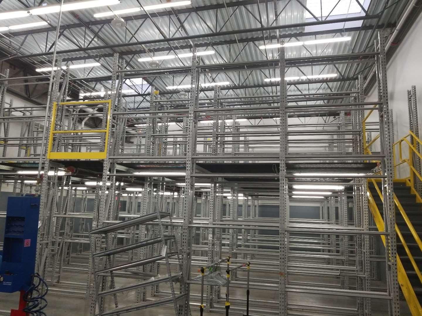 Tire Rack Mezzanine