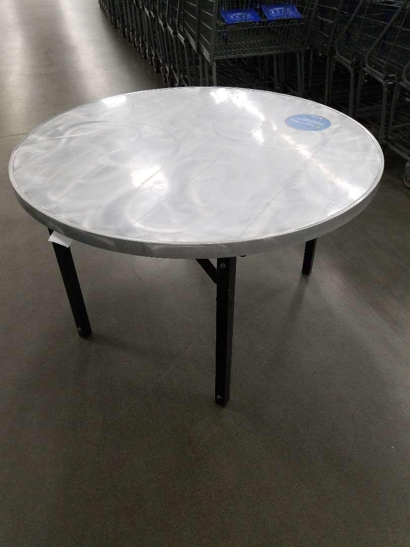 48" Stainless Round Folding Tables