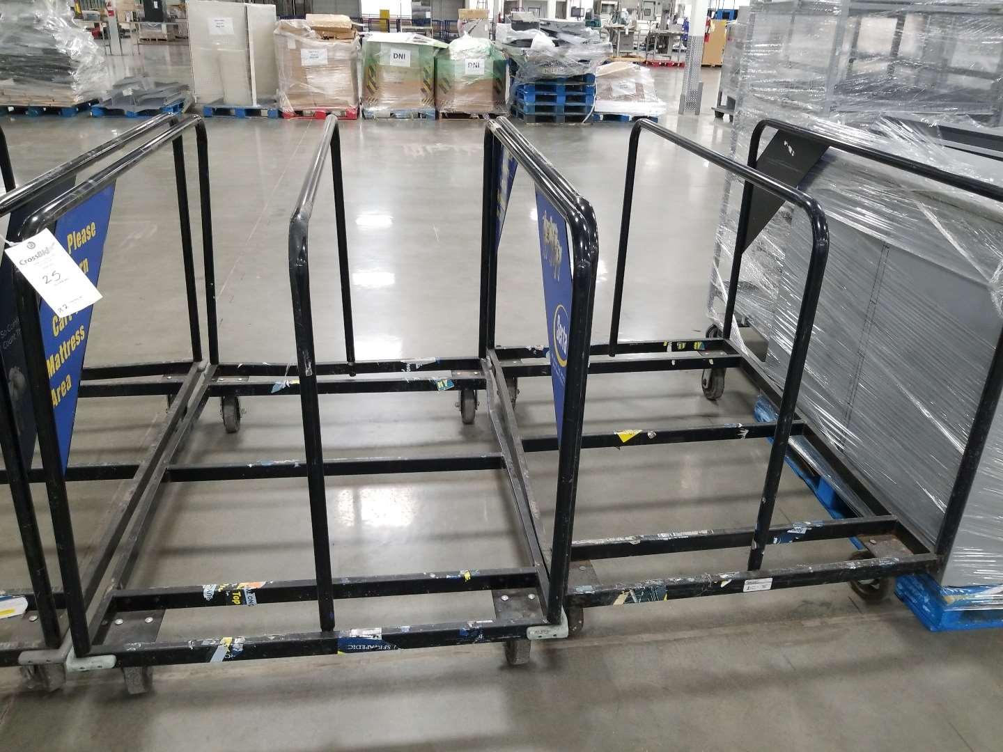 Rolling Mattress Carts