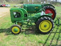 1941-1946 JOHN DEERE L, S/N N/A, WITH CULTIVATOR, HAS HERUCLES ENG