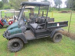 CLUB CAR XRT 1550 4X4, INTELLITRAK ATV, S/N RX0933-041529, OROPS, DUMP BED, 672.9 MTR HRS