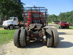 1985 MACK R688ST T/A T/T, VIN 2M2N187Y5FC006807, MACK DIESEL ENG, 10 SPD TRANS, HEADACHE RACK, CAMEL