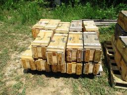 WOODEN AMMO BOXES