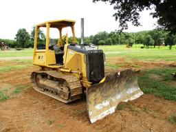 JOHN DEERE 450H CRAWLER TRACTOR, S/N N/A, SBG, 8' 6WB, OROPS