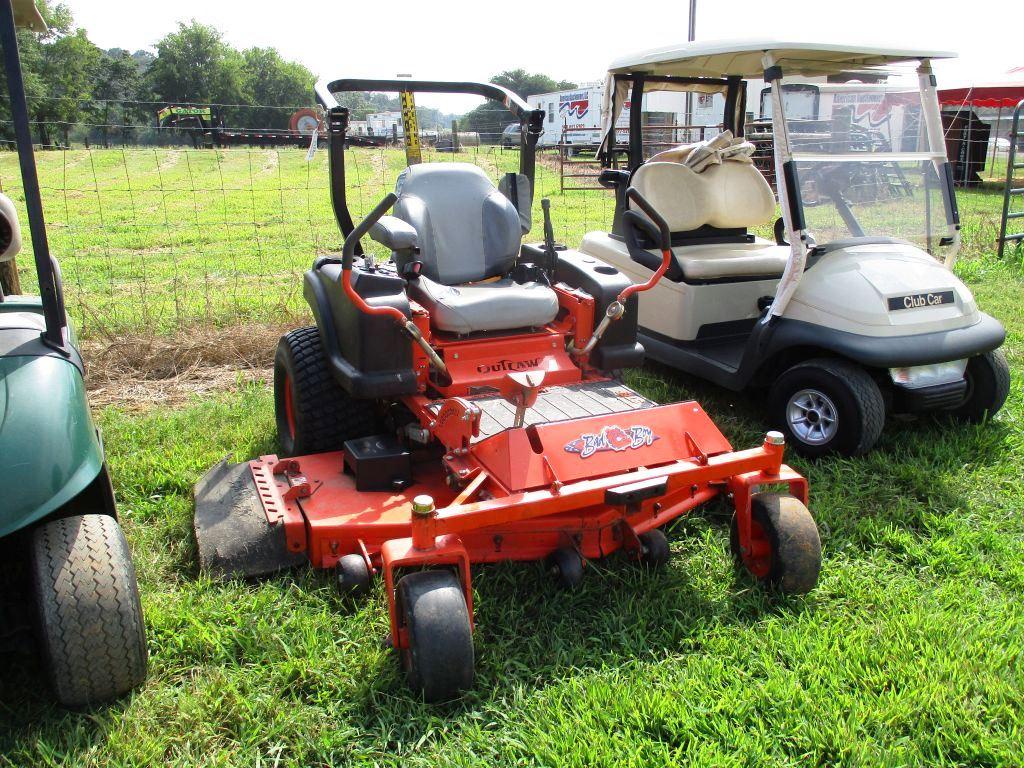 2010 CLUB CAR GOLF CART, S/N 1012647, 48 VOLT, VINYL SIDES, CHARGER