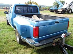 1992 FORD F150 FLARE SIDE TRUCK, VIN 1FTEX15Y7NKA62979, IN LINE 6 CYL ENG, 5 SPD TRANS, 206,027 ODO