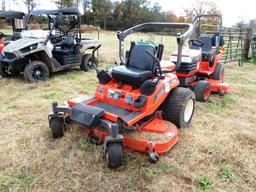 KUBOTA ZD21 DIESEL ZERO TURN MOWER, S/N N/A, 60'' DECK, OROPS, 635 MTR HRS