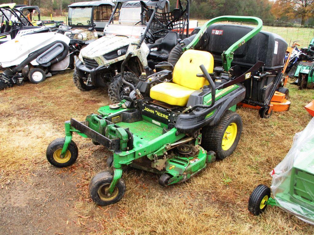 JOHN DEERE 2920M ZERO TURN, S/N 1TC920M6KDX010515, DUMP, BAGGER SYSTEM, 48'' DECK, 23.5 KAWASAKI ENG