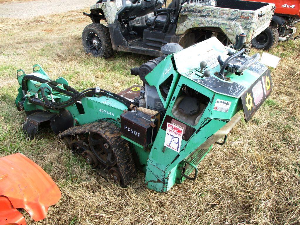 TORO STX26 MINI SKID STEER, S/N 312000110, GRINDER HEAD, 555 MTR HRS