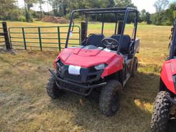 2014 POLARIS RANGER 570 EFI 4X4, MANUAL DUMP BED, OROPS, 2881 MTR HRS