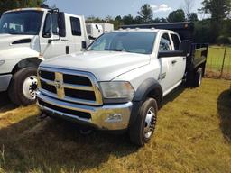 2014 DODGE 5500, VIN 3C7WRMFL9E6169819, 4DR, DUMP BED, 6.7L CUMMINS DIESEL ENG, AT, PW, PL, AC,