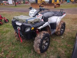 2006 POLARIS SPORTSMAN 700 4 WHEELER, S/N EH0680LE018, 4X4, RACKS, 298.6 MTR HRS