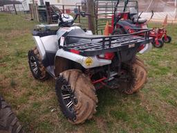 2006 POLARIS SPORTSMAN 700 4 WHEELER, S/N EH0680LE018, 4X4, RACKS, 298.6 MTR HRS